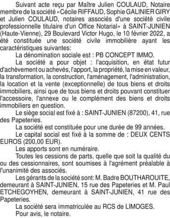 Contenu publication