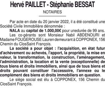 Contenu publication