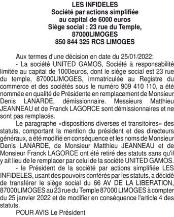 Contenu publication