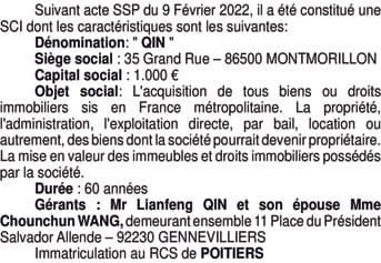 Contenu publication