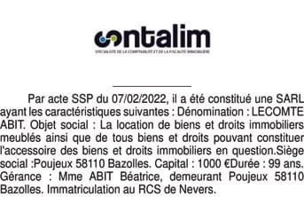 Contenu publication