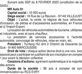 Contenu publication