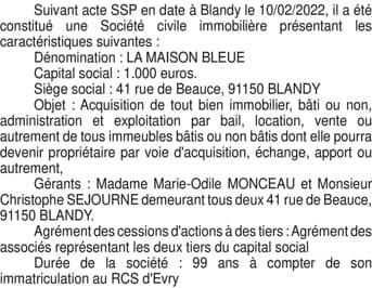 Contenu publication