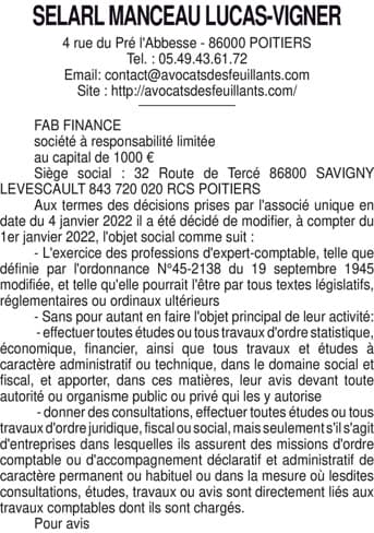 Contenu publication