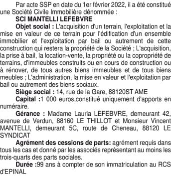 Contenu publication