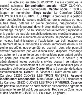 Contenu publication