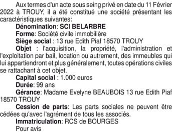 Contenu publication