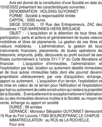 Contenu publication