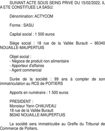 Contenu publication