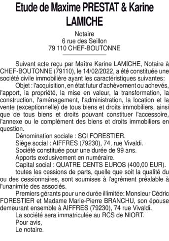 Contenu publication