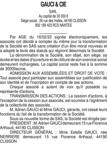 Contenu publication