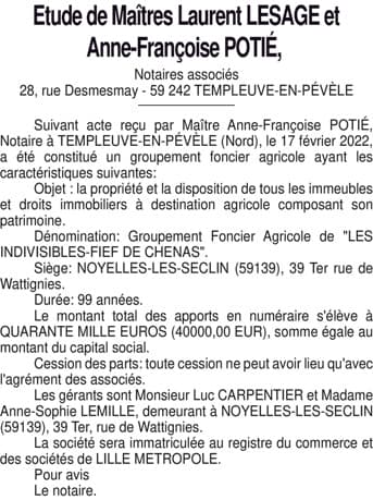 Contenu publication