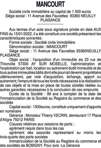 Contenu publication