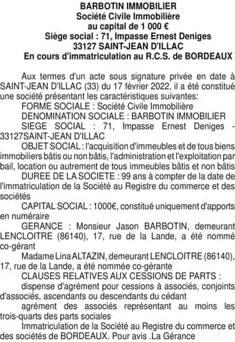 Contenu publication