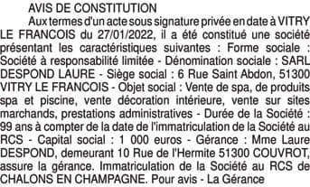 Contenu publication