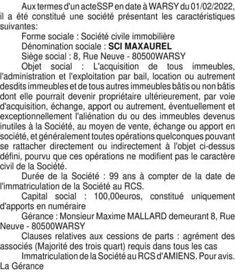 Contenu publication