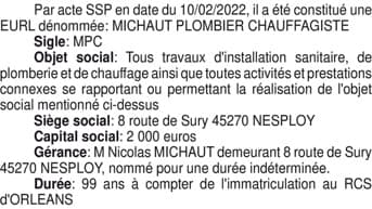 Contenu publication