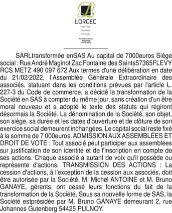 Contenu publication