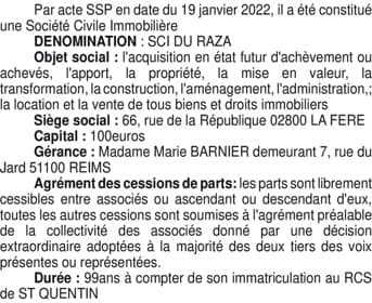 Contenu publication