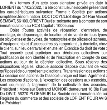 Contenu publication