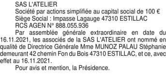 Contenu publication