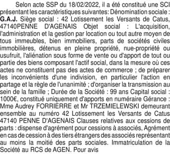 Contenu publication