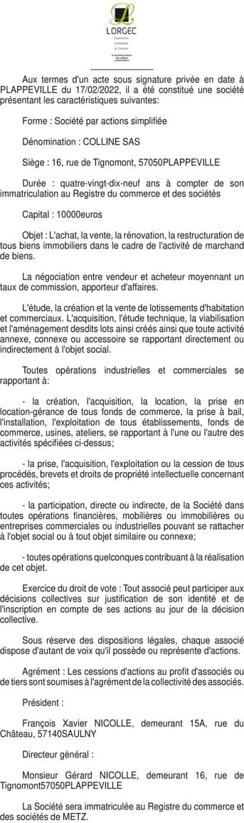 Contenu publication