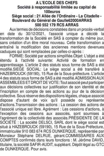 Contenu publication