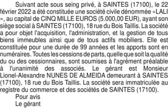 Contenu publication