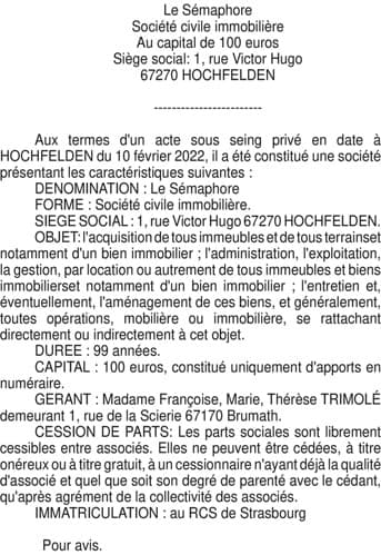 Contenu publication