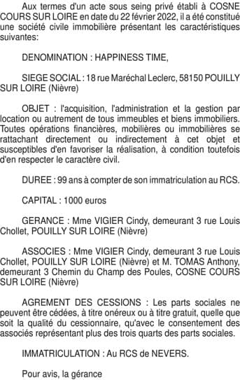 Contenu publication