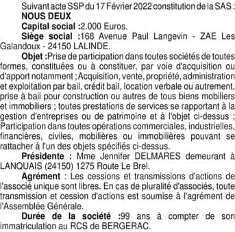 Contenu publication
