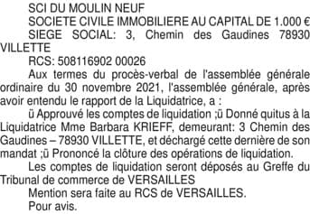 Contenu publication