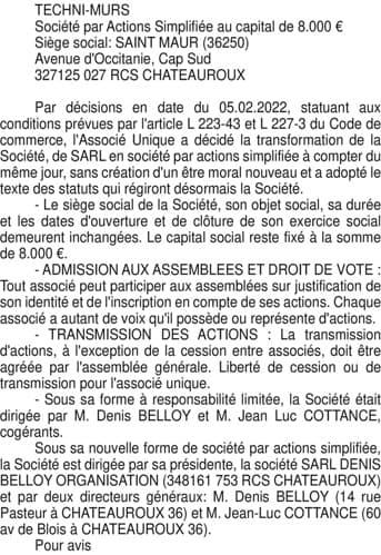 Contenu publication