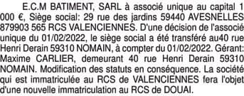 Contenu publication