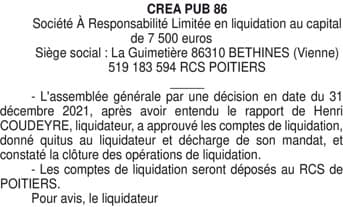 Contenu publication