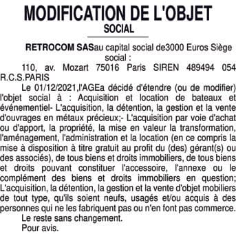 Contenu publication