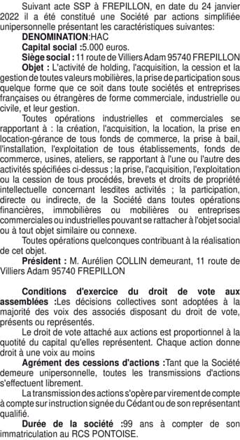 Contenu publication
