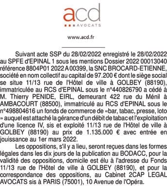 Contenu publication