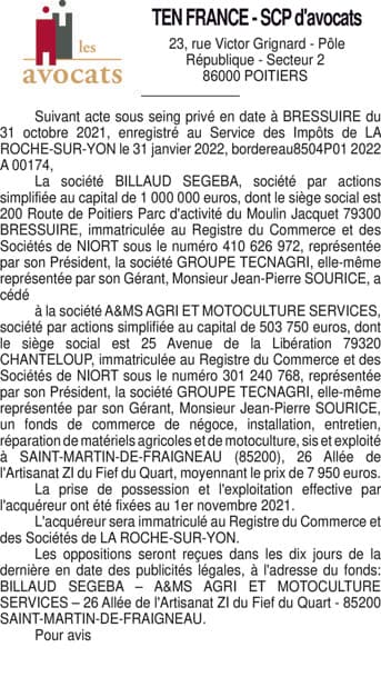 Contenu publication