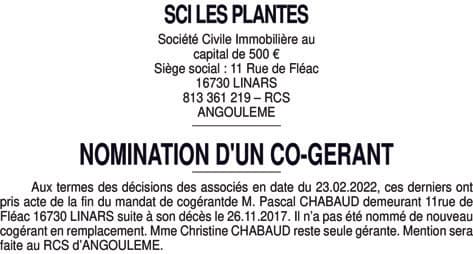 Contenu publication