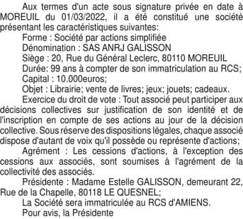 Contenu publication