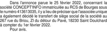 Contenu publication