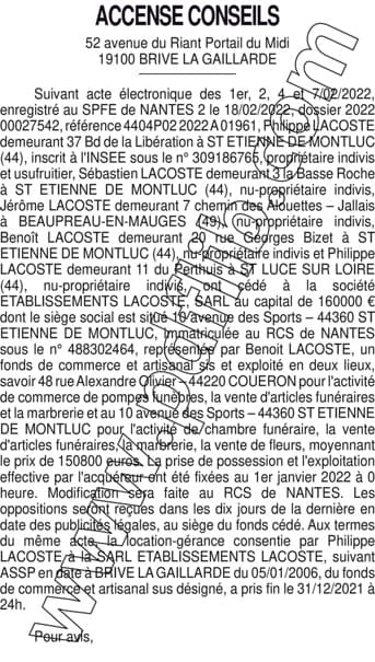 Contenu publication
