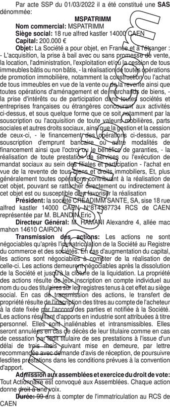 Contenu publication