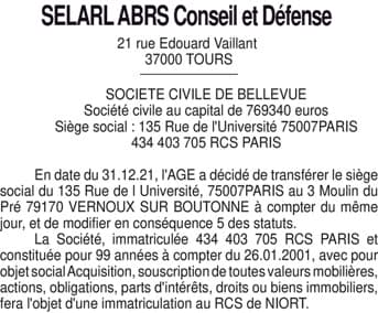 Contenu publication