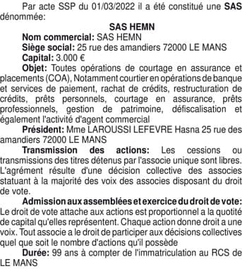 Contenu publication