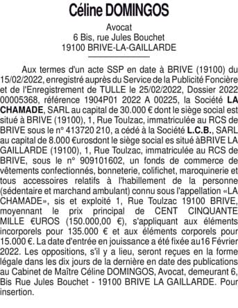 Contenu publication