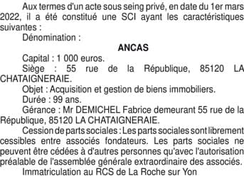 Contenu publication