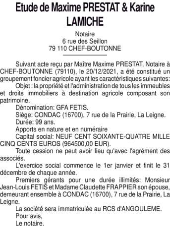 Contenu publication